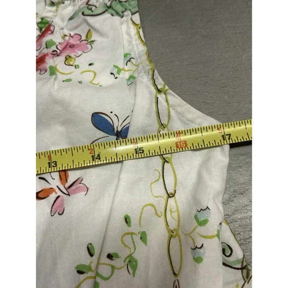 Vintage The Cat's Pajamas Short Set Button Front Birds Short Sleeve Rare - Picture 10 of 16